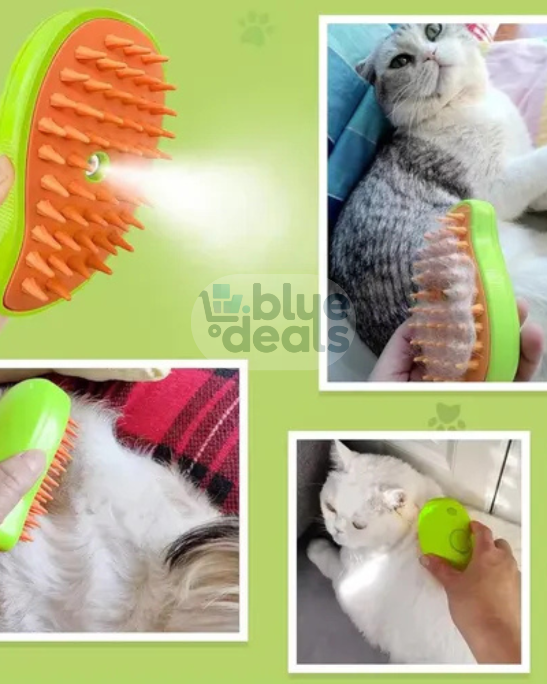 Cepillo De Vapor Para Gatos