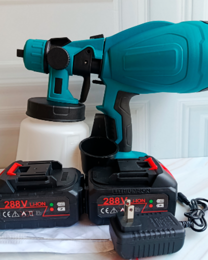 🎨 PISTOLA DE PULVERIZACIÓN INALÁMBRICA RECARGABLE – ALTA POTENCIA